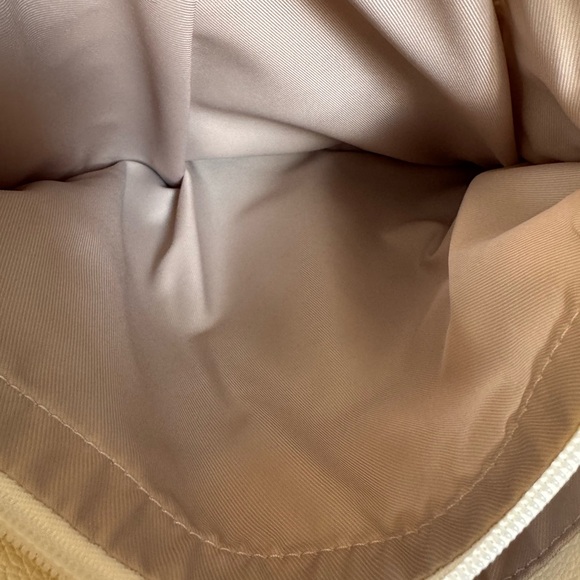 Lauren Conrad Floral Tote Bag Cream Pink Large Shoulder Purse - Picture 6 of 6